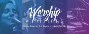 Worship Auditions