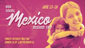 Youth Missions Meeting