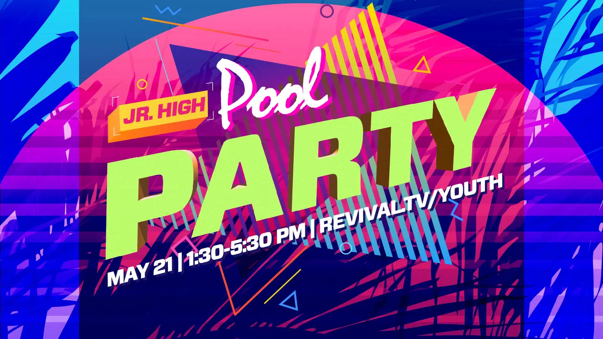 Jr. High Pool Party