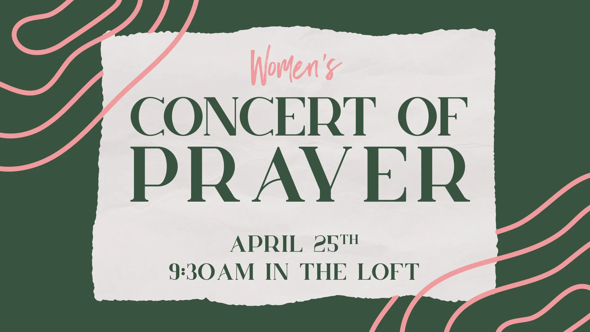 Concert of Prayer