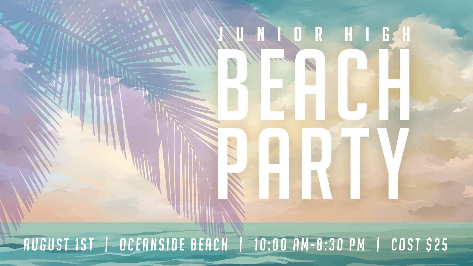 Jr. High Beach Trip