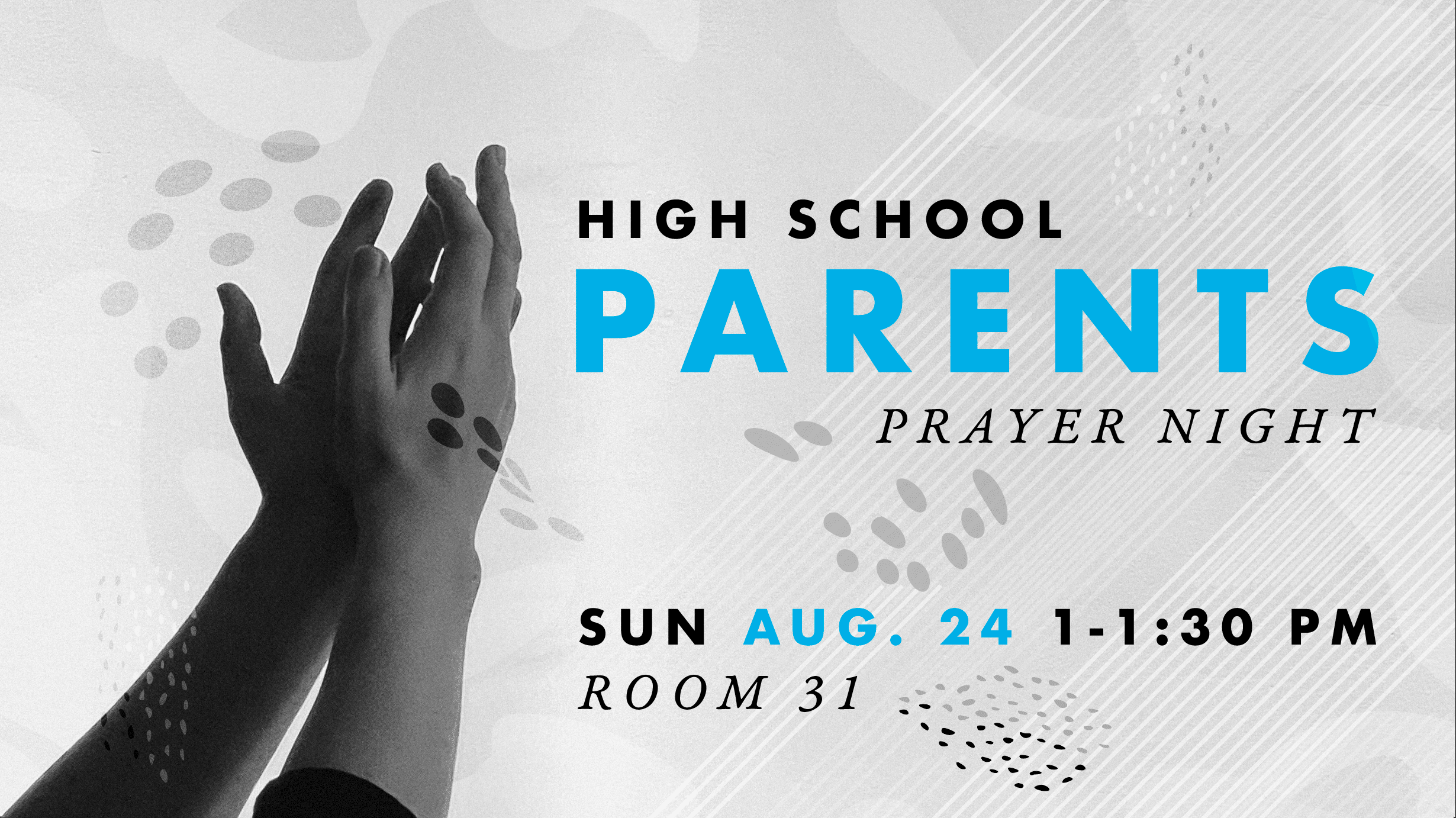 High School Parent Prayer