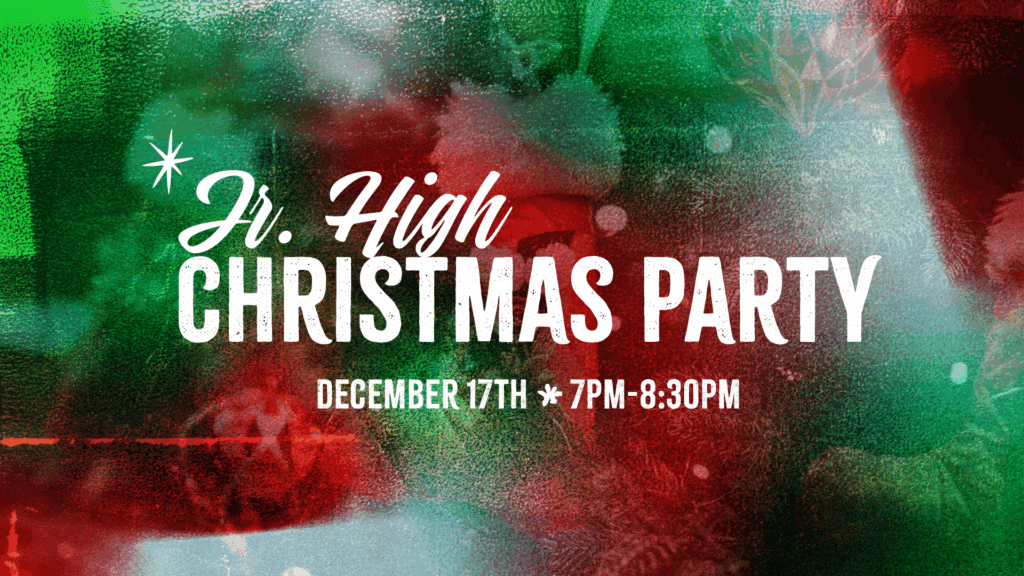 Jr. High Christmas Party