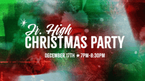 Jr. High Christmas Party