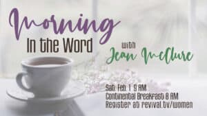 Women’s Morning In The Word
