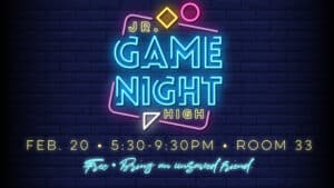 Jr. High Game Night