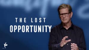 The Lost Opportunity