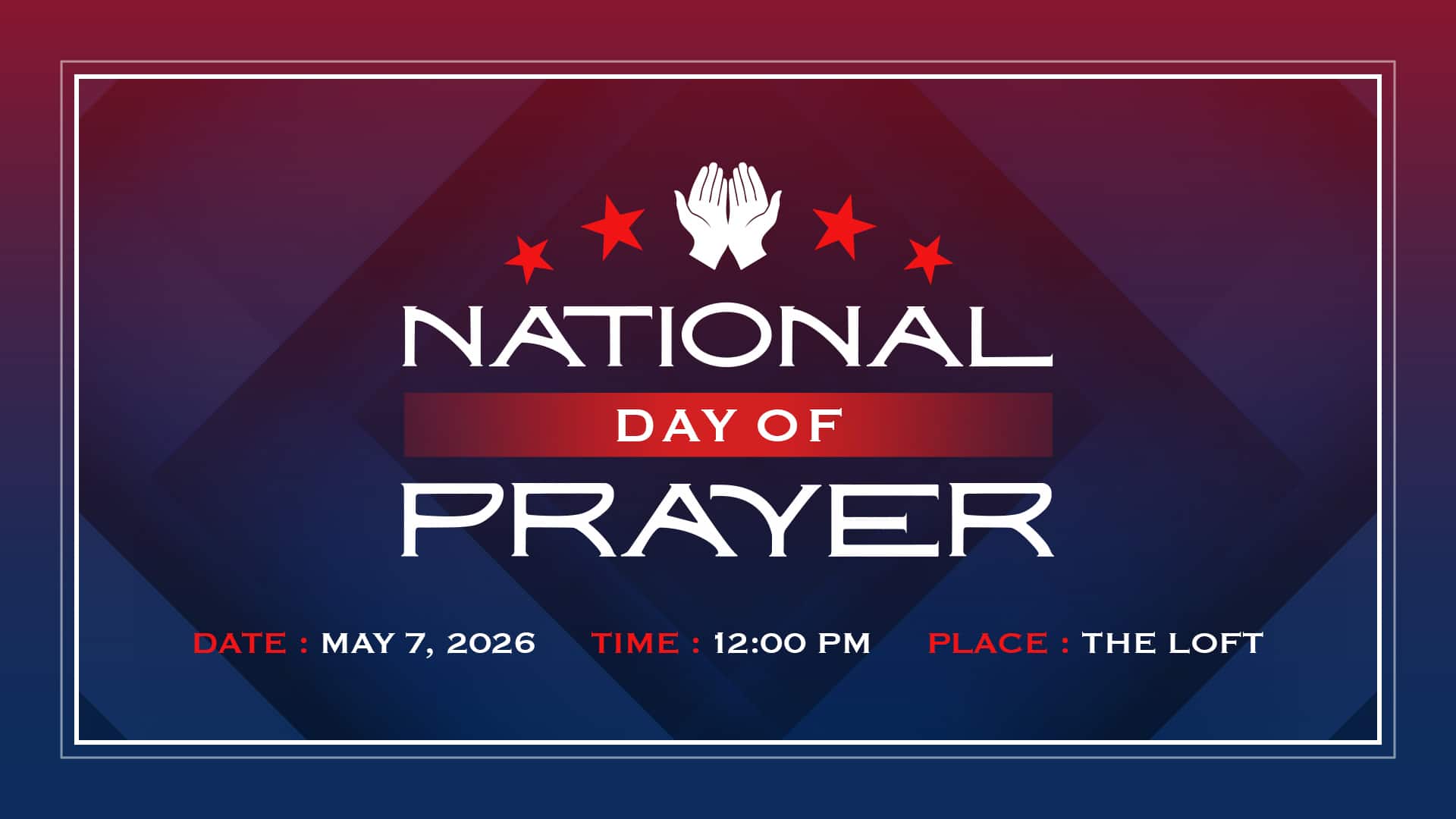 National Day of Prayer