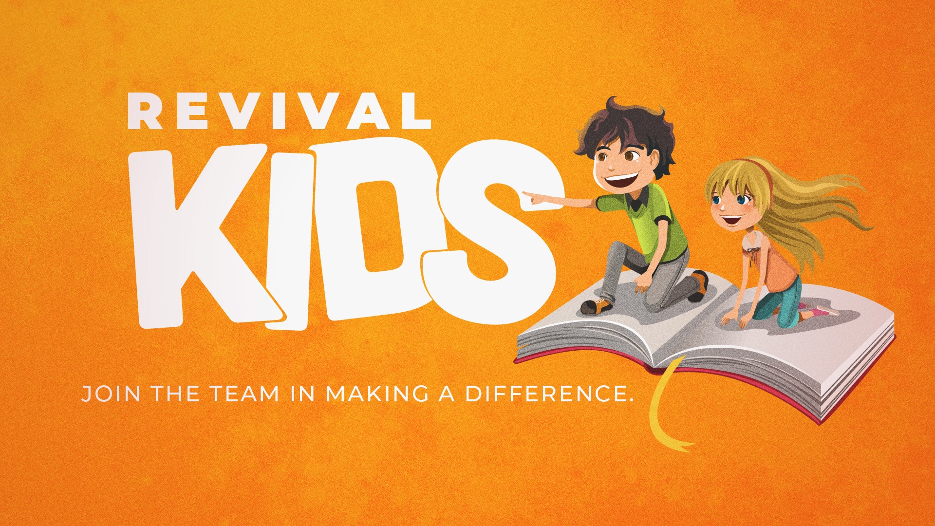 Revival Kids Volunteers Needed