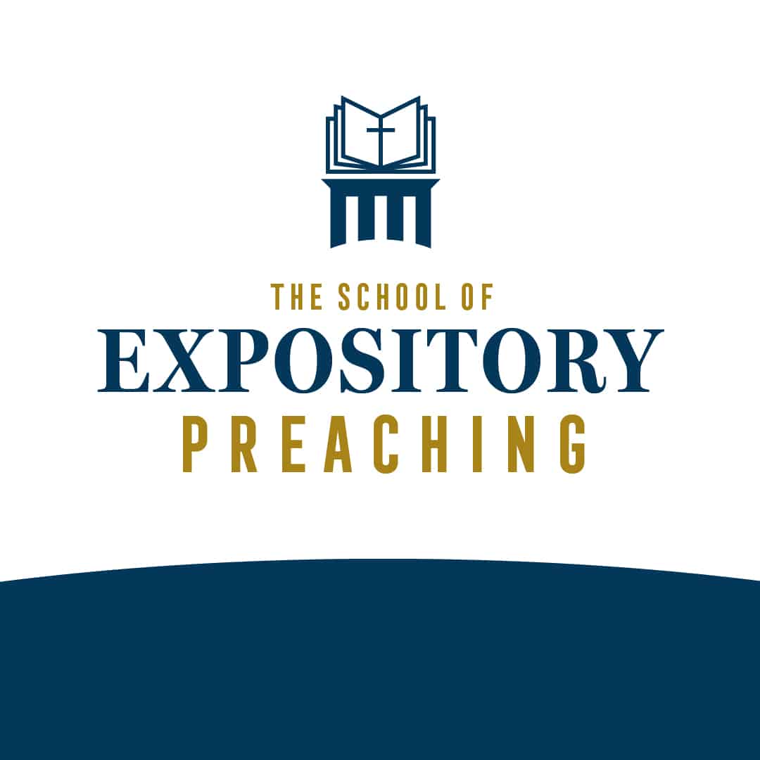The School Of Expository Preaching (2025) series cover