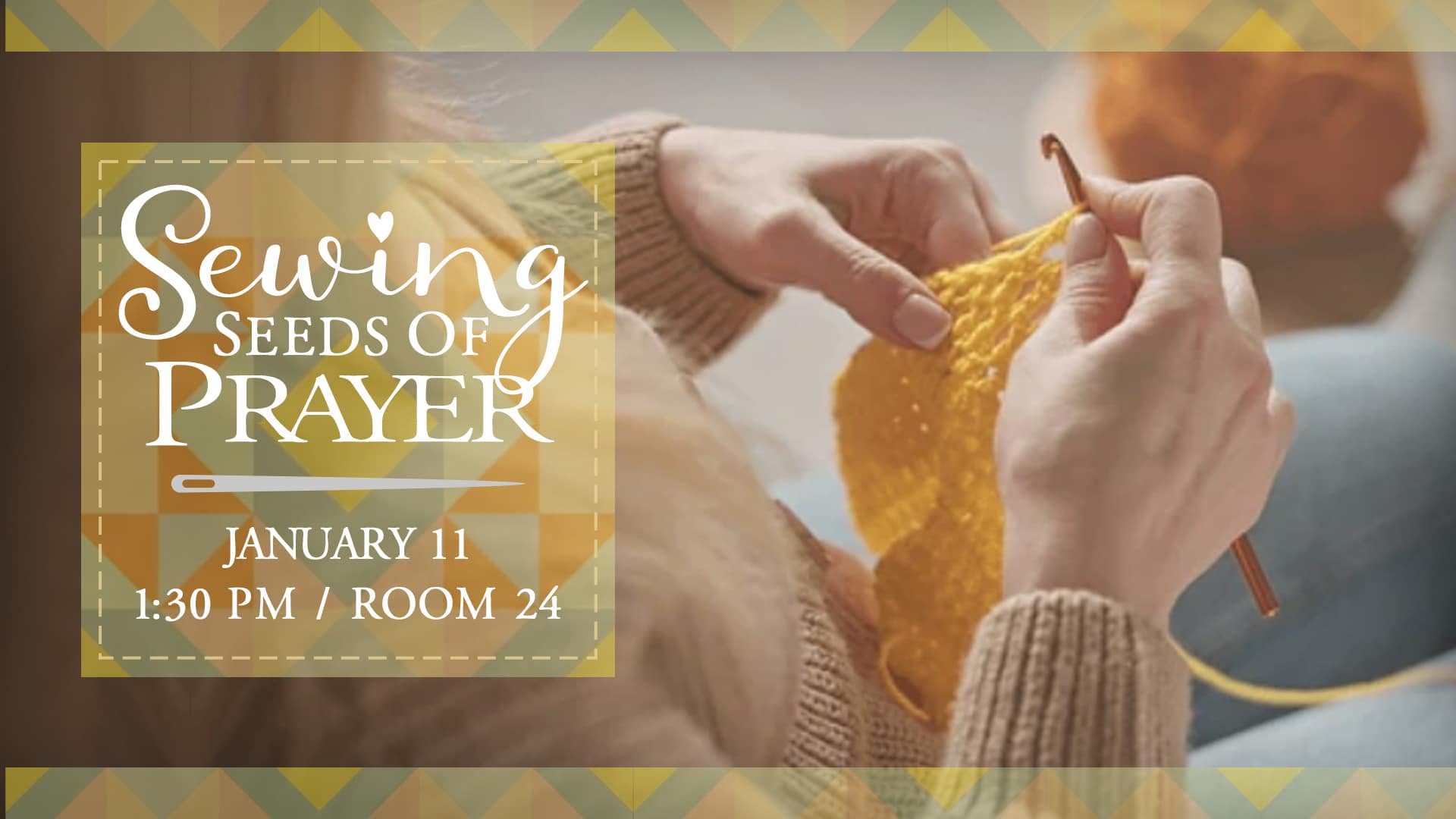 Sewing Seeds Of Prayer