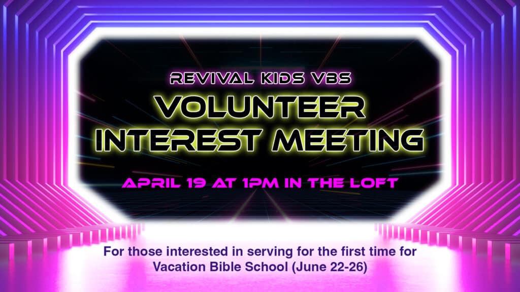 VBS Interest Meeting