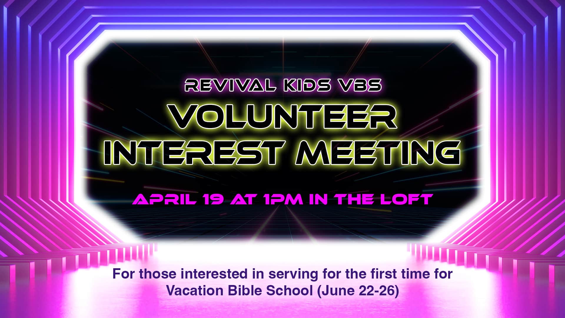 VBS Interest Meeting